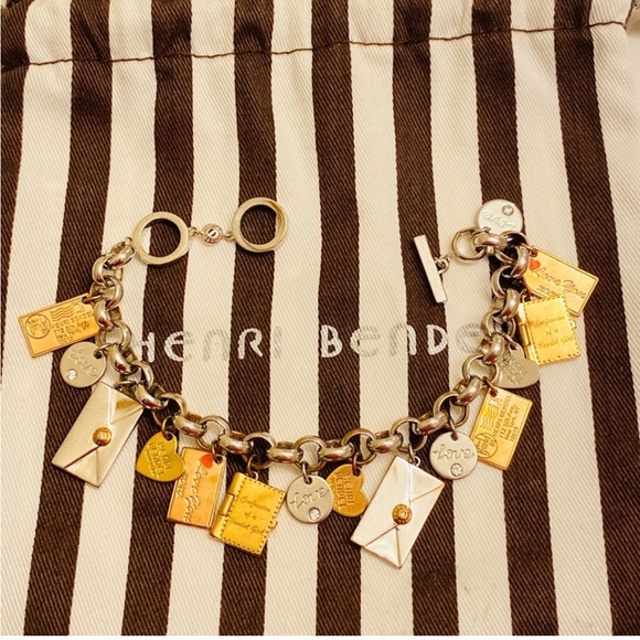 Henri Bendel Love Letters Charm Bracelet - Picture 16 of 16